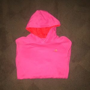 Pink adidas hoodie